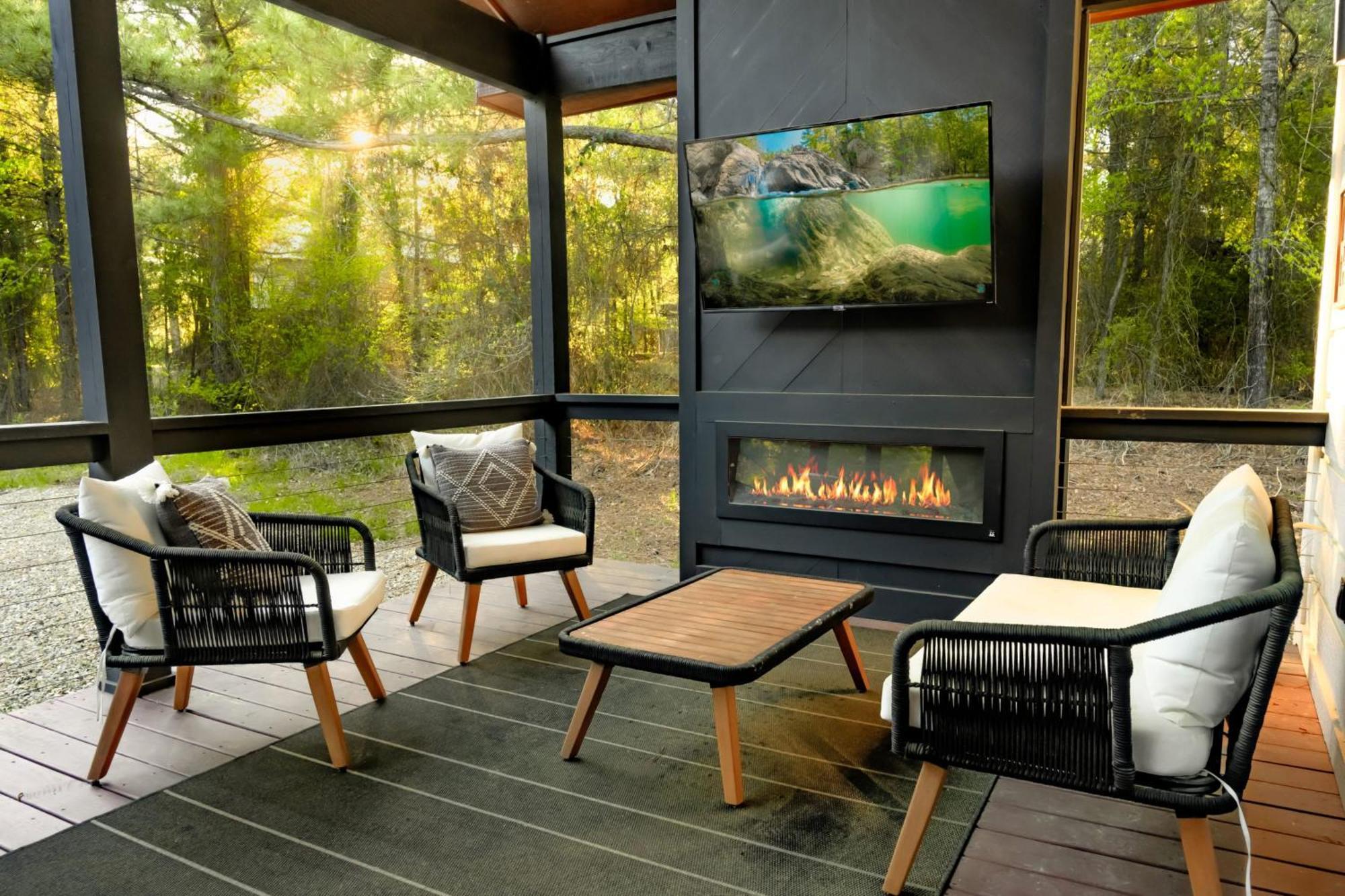 New Farmhouse-Chic Cabin With Hot Tub & Firepit Broken Bow Exterior foto