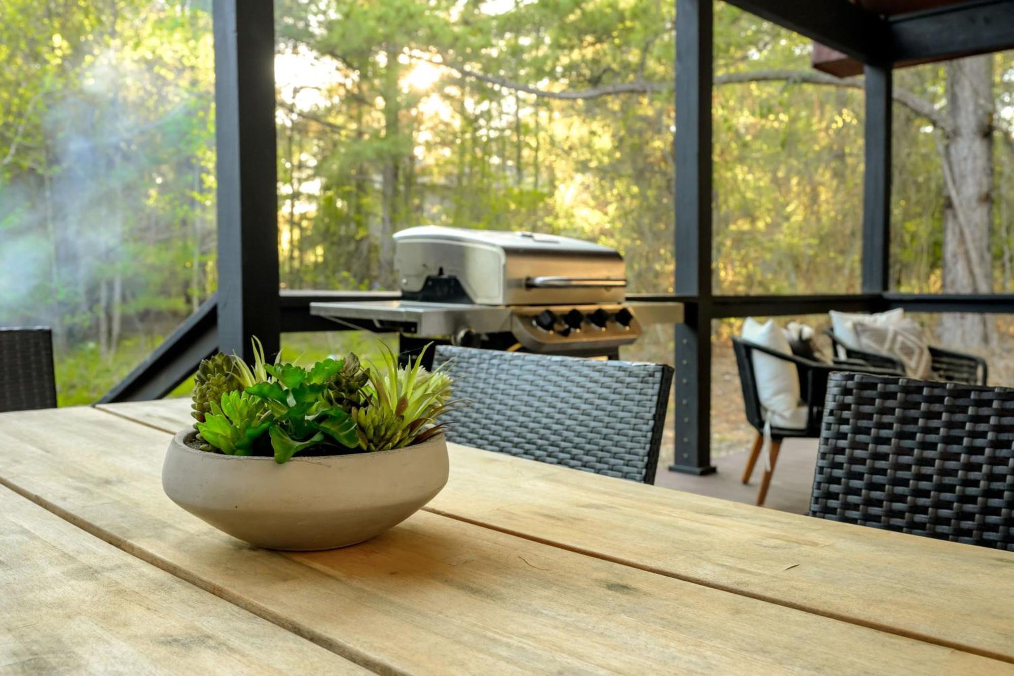 New Farmhouse-Chic Cabin With Hot Tub & Firepit Broken Bow Exterior foto